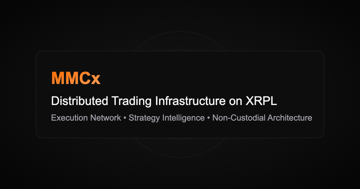 MMCX | XRPL-Native Multi-Chain Liquidity & RWA Infrastructure